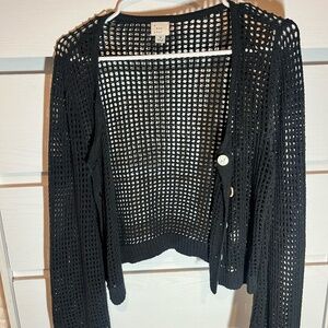 a new day by Target - Black Loose Knit Cardigan